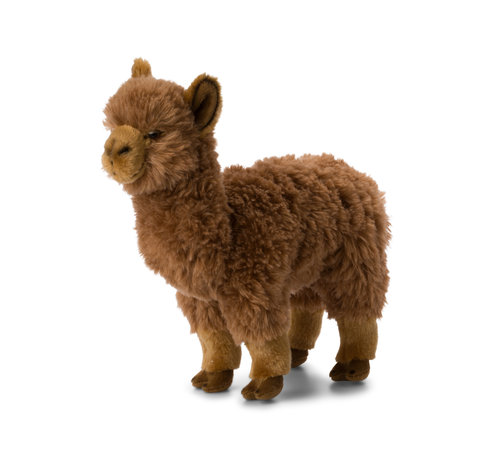 WWF Knuffel Alpaca Bruin 31 cm