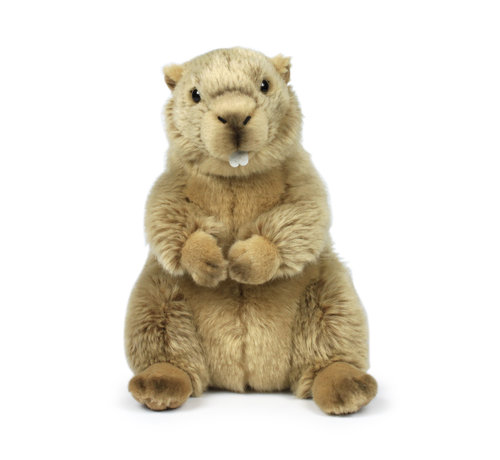 WWF Knuffel Marmot Zittend 23 cm