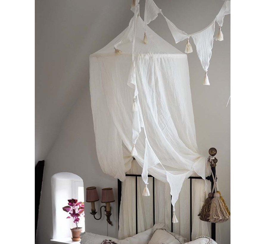 Bed Canopy White