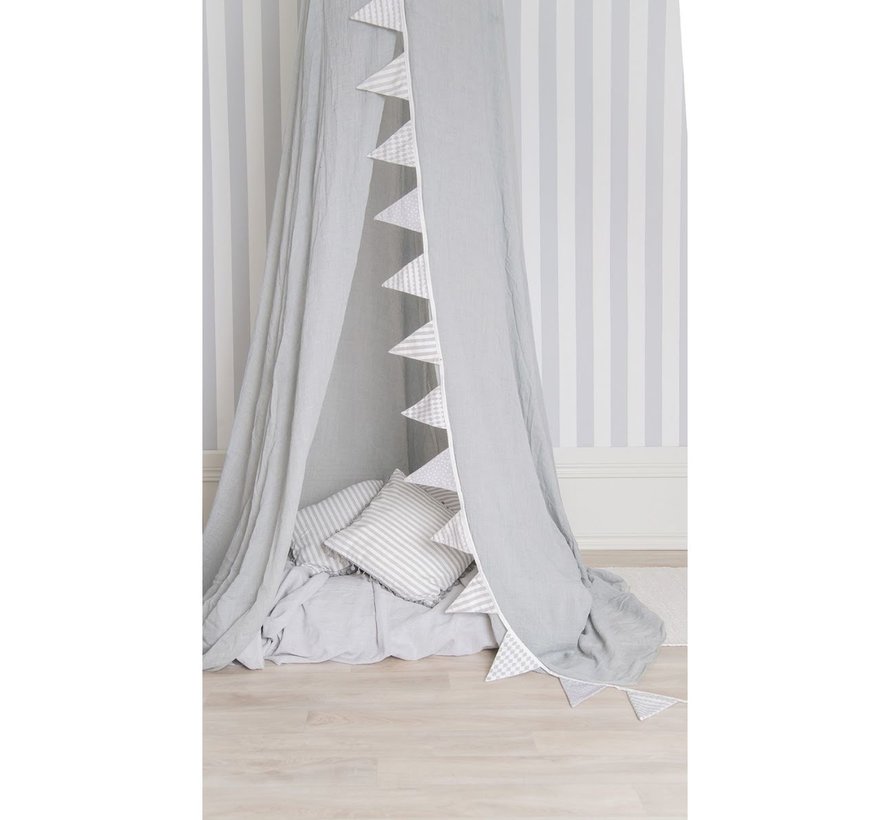 Bed Canopy Grey