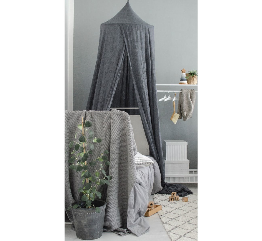 Bed Canopy Dark Grey