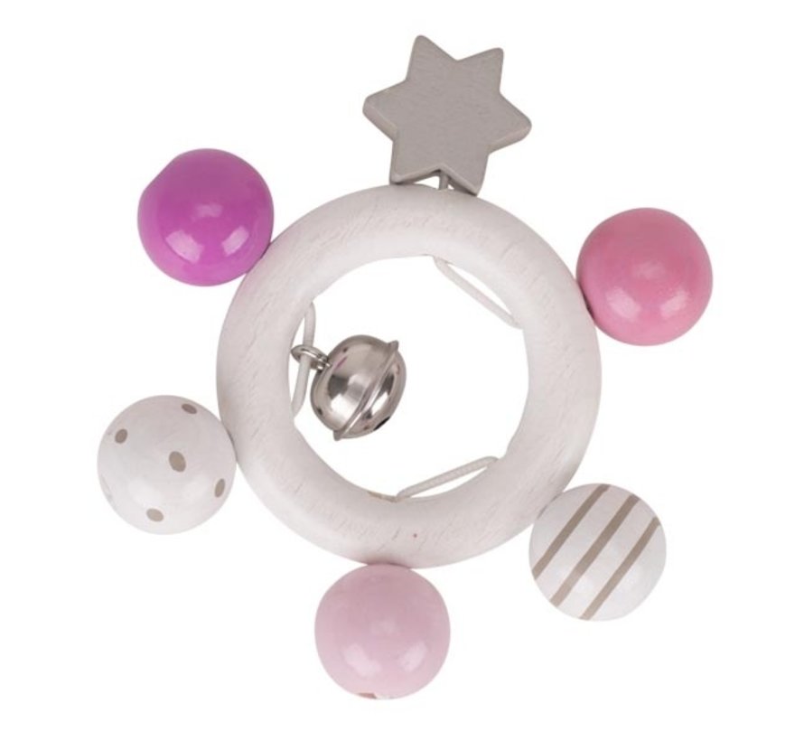 Touch Ring Pink Grey White