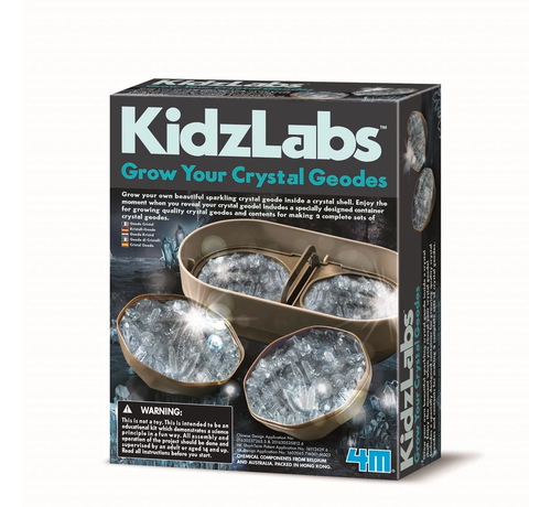 4M KidzLabs Crystal Geode Growing