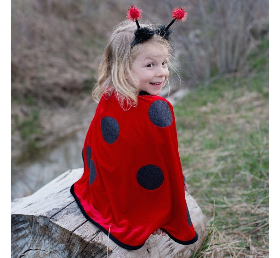Toddler Lady Bug Cape and Headband
