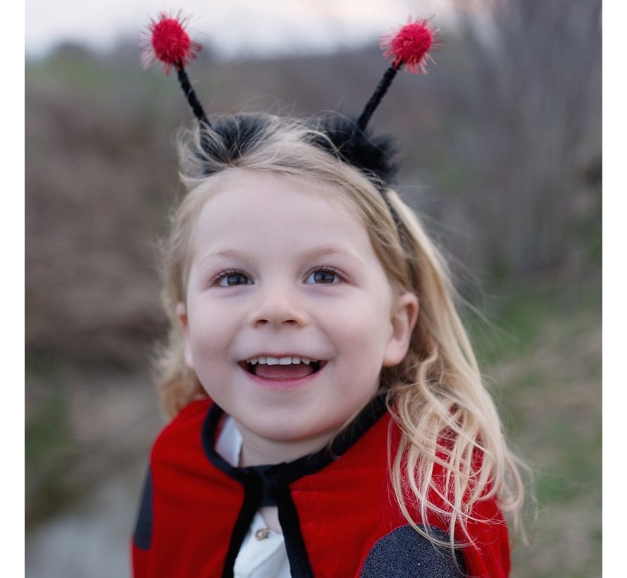 Toddler Lady Bug Cape and Headband