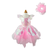 Great Pretenders Iridescent Fairy Dress with Halo Size 5-6