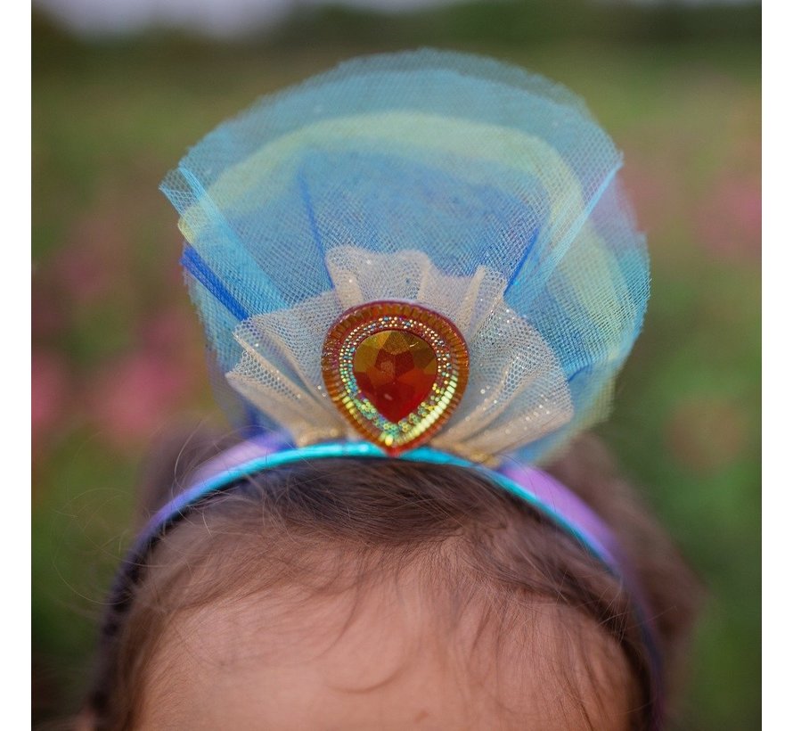 Pretty Peacock Dress & Headband