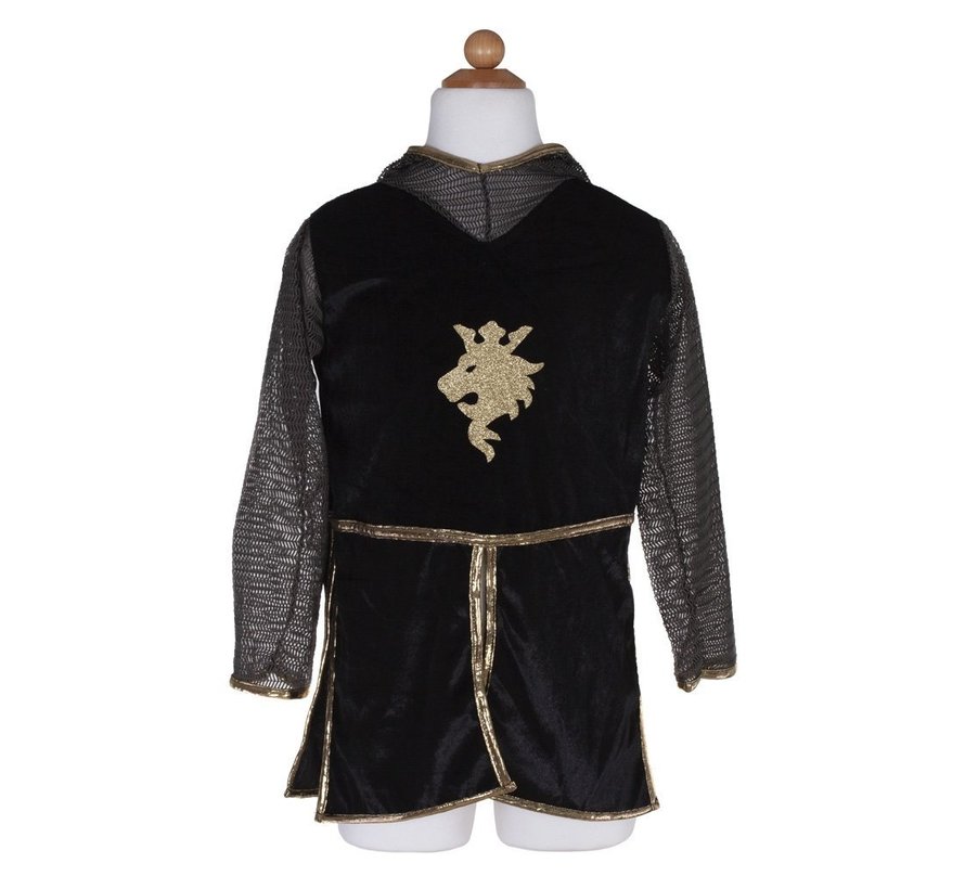 Knight set Gold with Tunic, Cape and Crown Size 5-6
