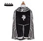 Knight set Silver with Tunic, Cape and Crown Size 5-6