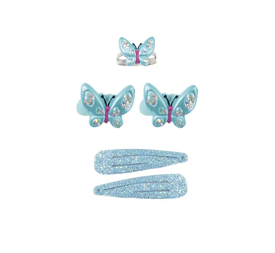 Wing and Wiggle Ring and Hair Set