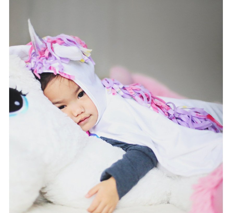 White Unicorn Cape 12-18M