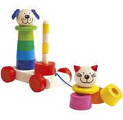 Selecta Filino Pull Along Stacking Toy