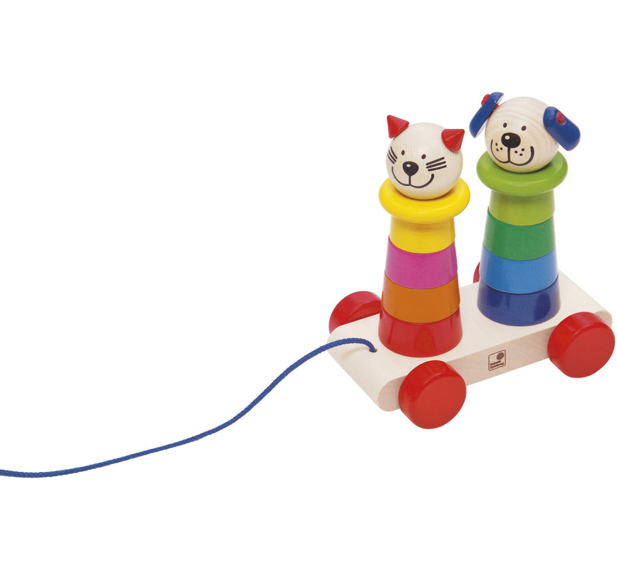 Filino Pull Along Stacking Toy