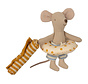 Beach Mice Little Brother in Cabin de Plage 11 cm