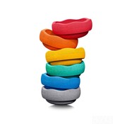 Stapelstein Rainbow Basic Grey Set 6-pcs