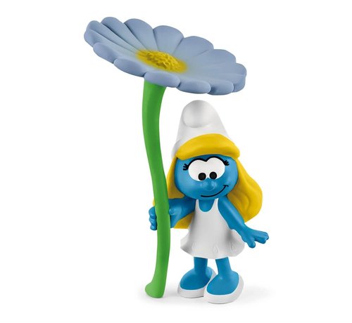 Schleich Smurfin met Bloem 20828