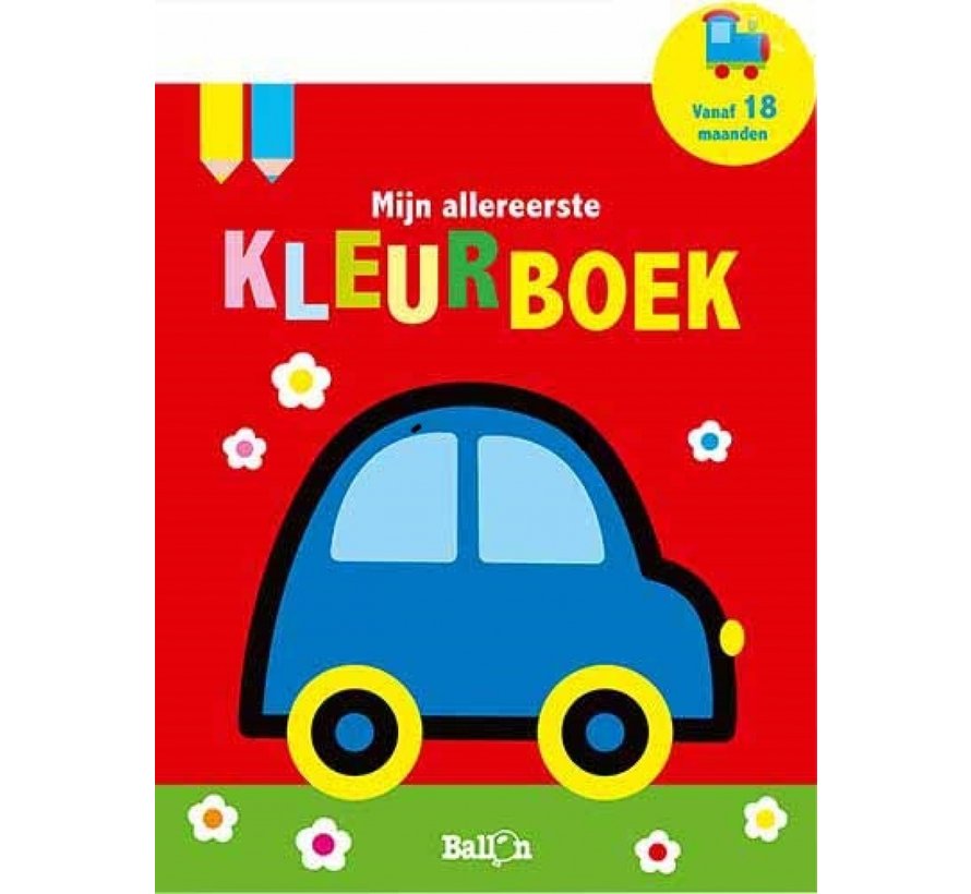 Mijn allereerste kleurboek Auto