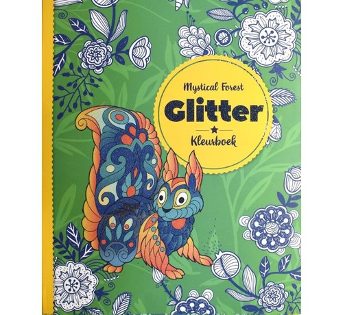 Image Books Glitter kleurboek Mystical Forest