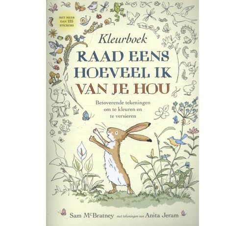 Lemniscaat Raad eens hoeveel ik van je hou (kleurboek)