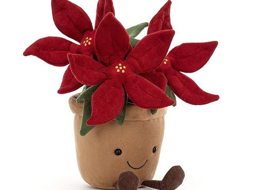 Jellycat Knuffel Plant Amuseable Poinsettia Kerstster