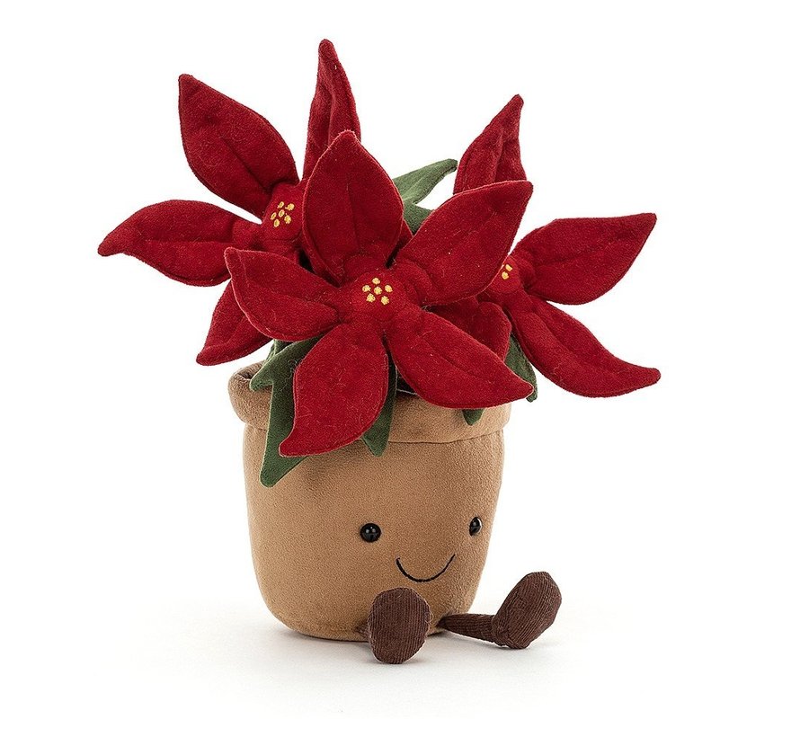 Knuffel Plant Amuseable Poinsettia Kerstster