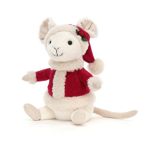 Jellycat Knuffel Muis Merry Mouse