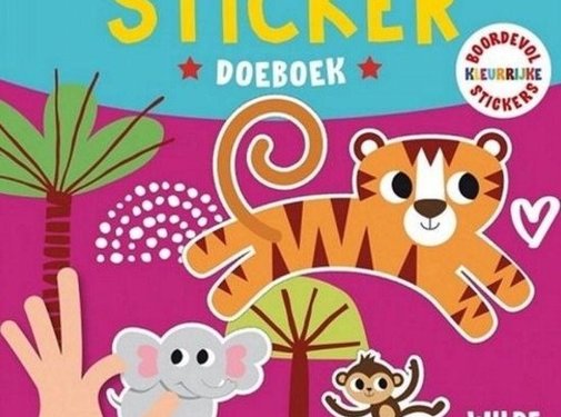 Image Books Sticker Doeboek Wilde Dieren