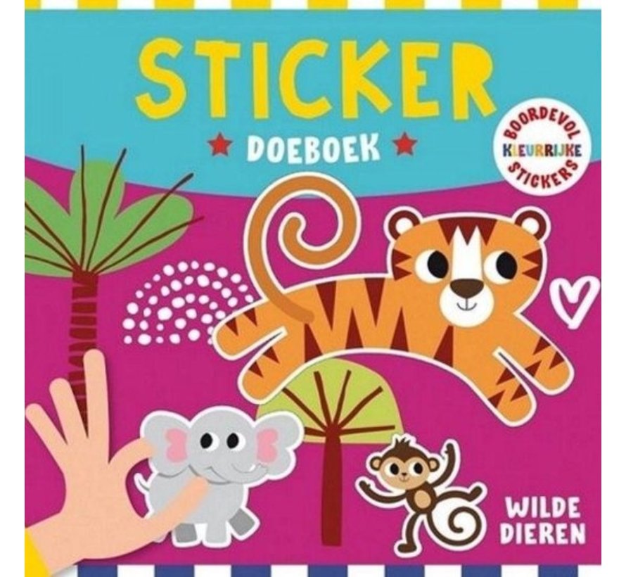 Sticker Doeboek Wilde Dieren