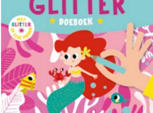 Image Books Zeemeermin Glitter Doeboek Kleurboek