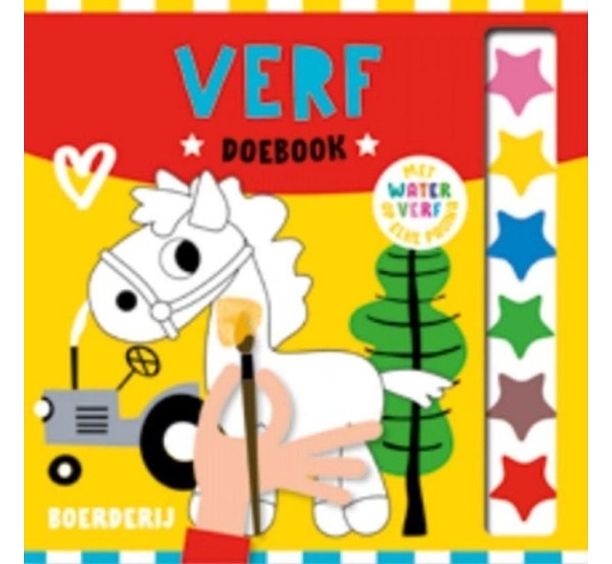 Verf Doeboek Boerderij