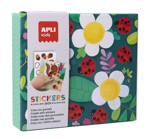 APLI Create with Stickers 8 pcs