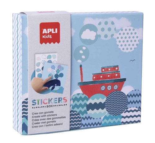 APLI Create with Stickers 8 pcs