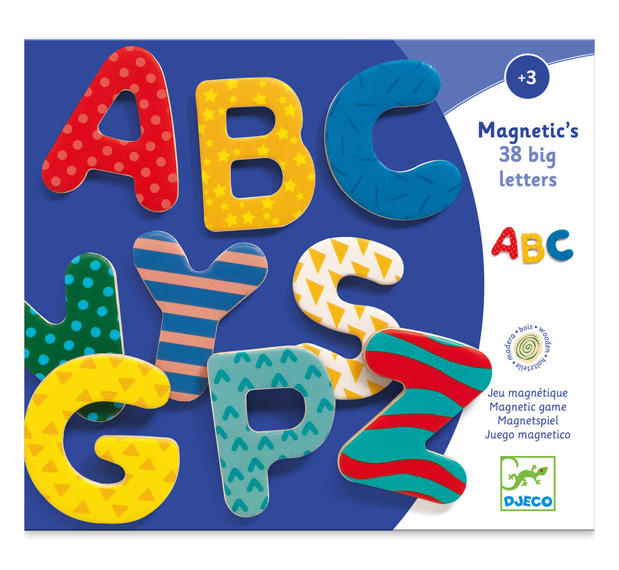 Magnetic's 38 Big Letters