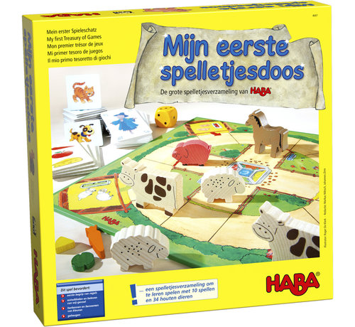 Haba Spel  Mijn eerste spelletjesdoos - De grote spelletjesverzameling van HABA (Nederlands)