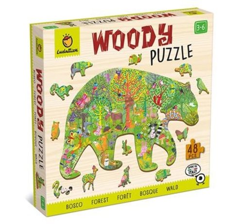 Woody Puzzle Play Set Forest