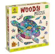 Woody Houten Puzzel Speelset Oceaan