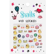 Snails Nagelstickers Quack Quack