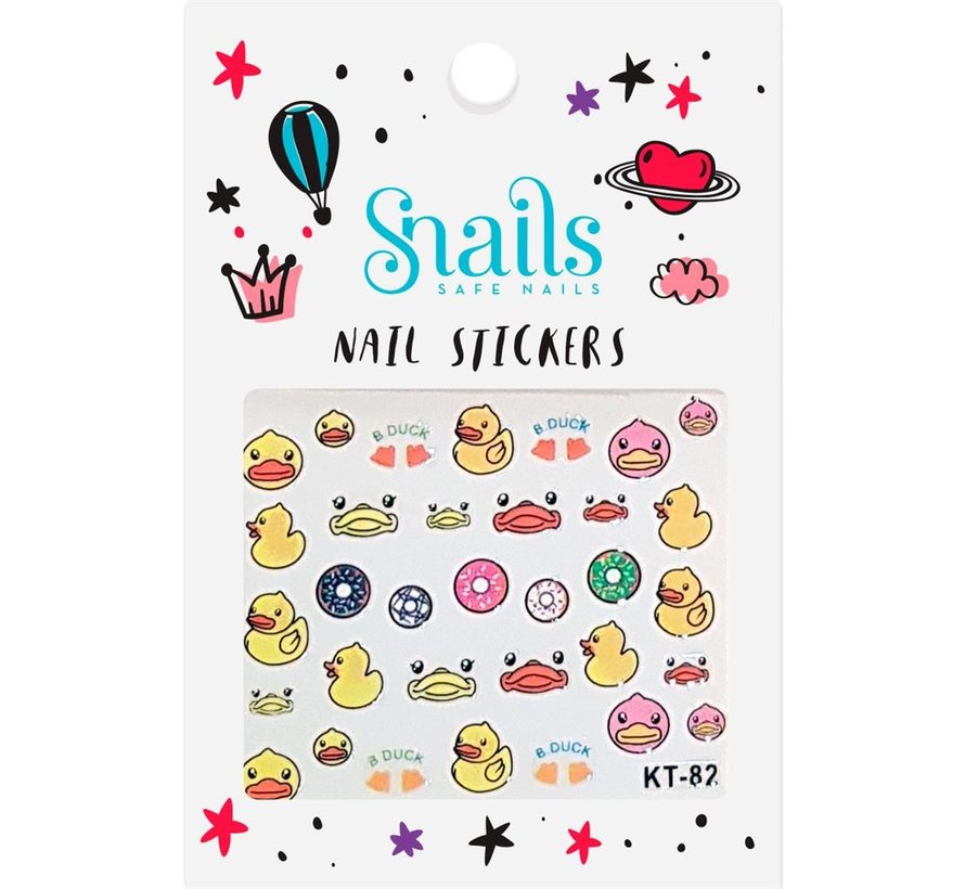 Nail Stickers Quack Quack