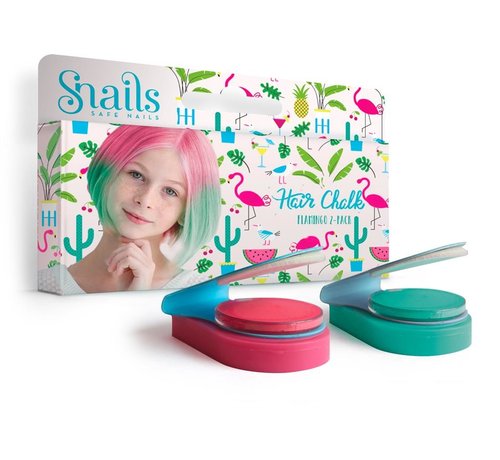 Snails Hair Chalk Flamingo