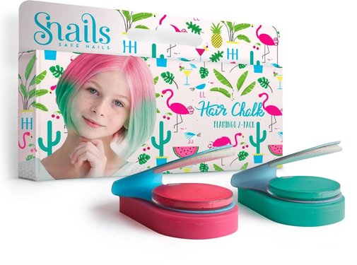 Snails Hair Chalk Flamingo