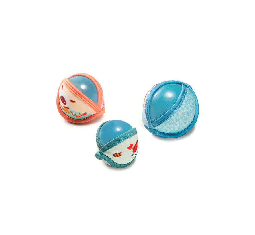 Farm Set of 3 Bath Balls