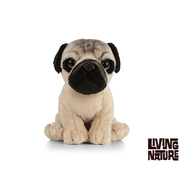Living Nature Stuffed Animal Pug Puppy