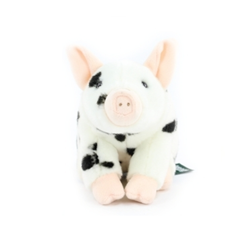 Living Nature Stuffed Animal Sitting Juliana Piglet