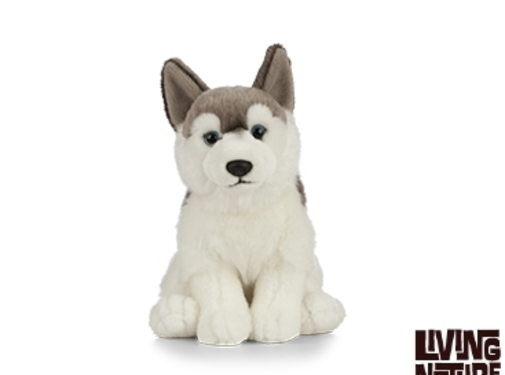 Living Nature Knuffel Hond Husky