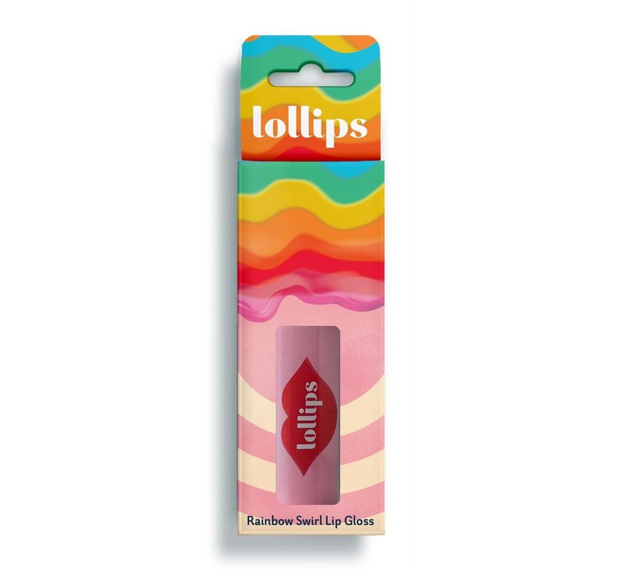 Lip Glosses Lollips Rainbow Swirl