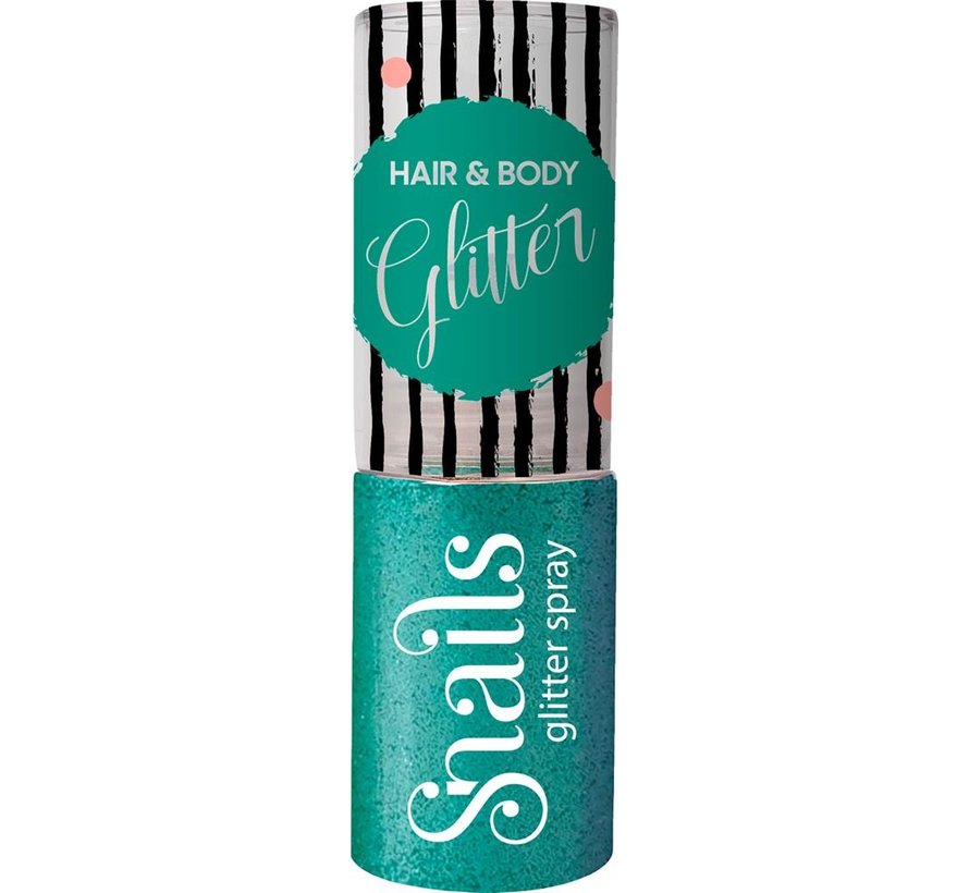 Body Glitter Spray Turkoois