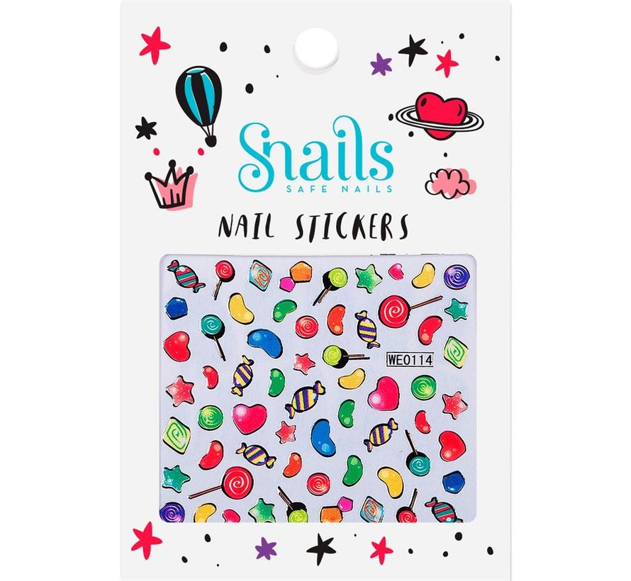 Nail Stickers Candy Blast