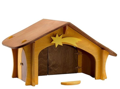 Ostheimer Nativity Stable with Star 3500