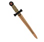 Woodylion Sword Black Gold Medium