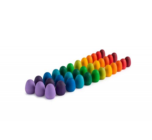 Grapat Mandala Regenboog Eitjes Houten Speelset 21-223